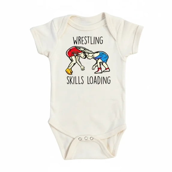 Wrestling Newborn Gift Baby Body Suit
