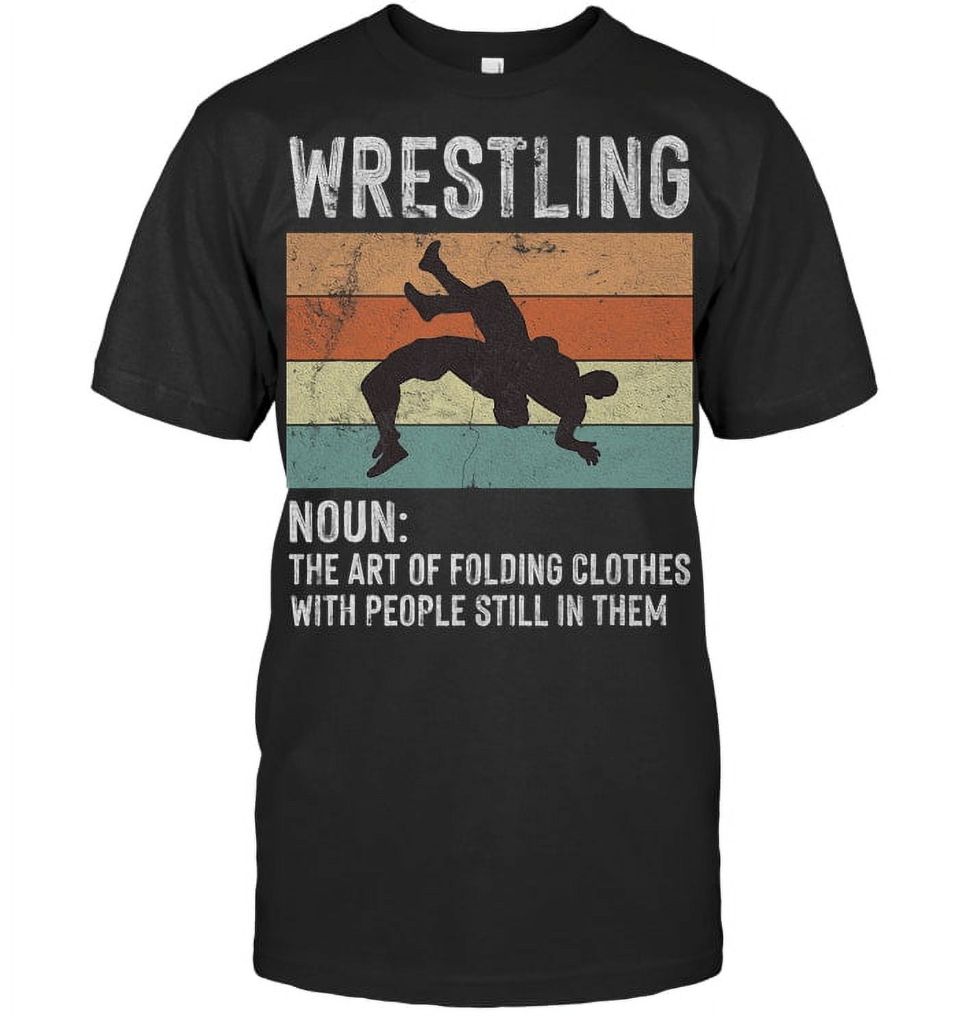 Wrestling Noun Wrestler Definition Folding Clothes Wrestle Wrestling T