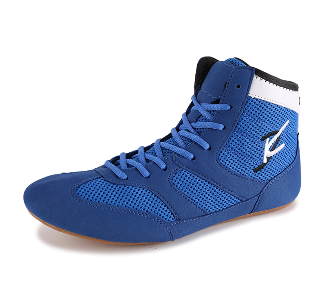 Wrestling Shoes Boxing Boots Rubber Sole Combat Training Shoes for Men Women Big Kids Walmart