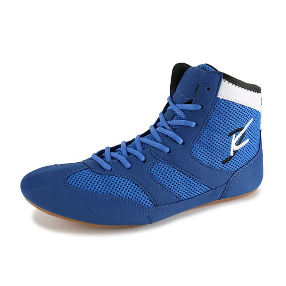 Wrestling Shoes Boxing Boots Rubber Sole Combat Training Shoes for Men & Women & Big Kids