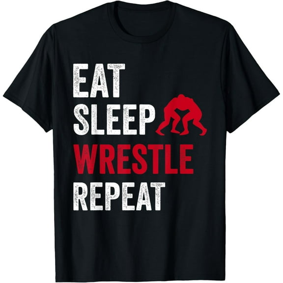 Wrestling Sport For Men Women Kids Youth Wrestling Lover Tee Funny Creative Graphic T-Shirt