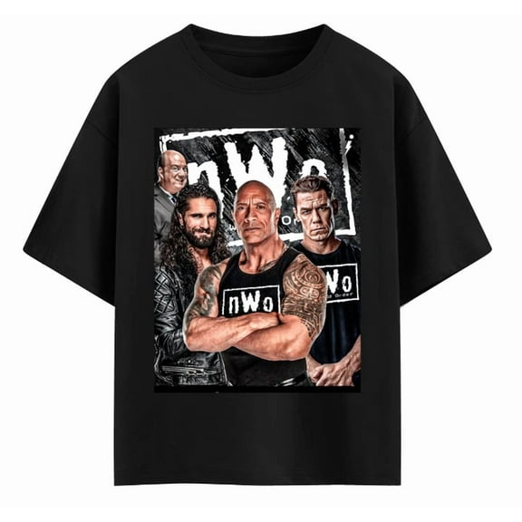 Wrestling Superstar Tee 2025 – Pro Wrestler Graphic Shirt Unisex Black ,Black Color,Size XL