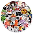 thumbnail image 1 of Wrestling WWE Set of 50 Assorted Decals Stickers Set, 1 of 1