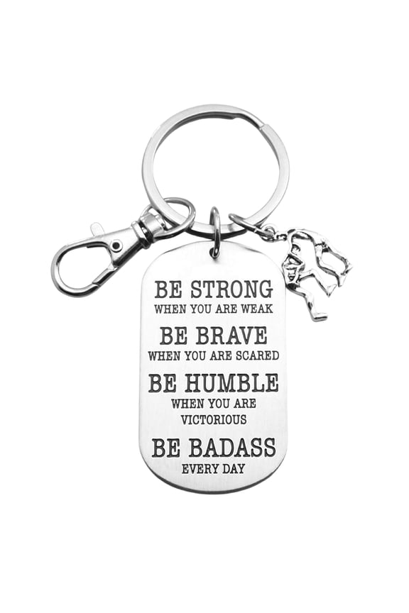 Wrestling keychain. Wrestling Mom. Wrestling. Wrestling team gifts. Gift for Wrestler. Be Badass Every Day.