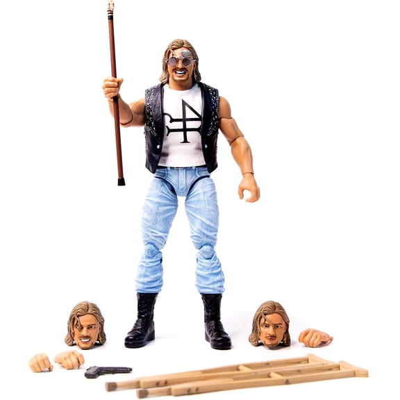 Wrestling's Heels & Faces Pinnacle Collection Series 1 Brian Pillman Action Figure