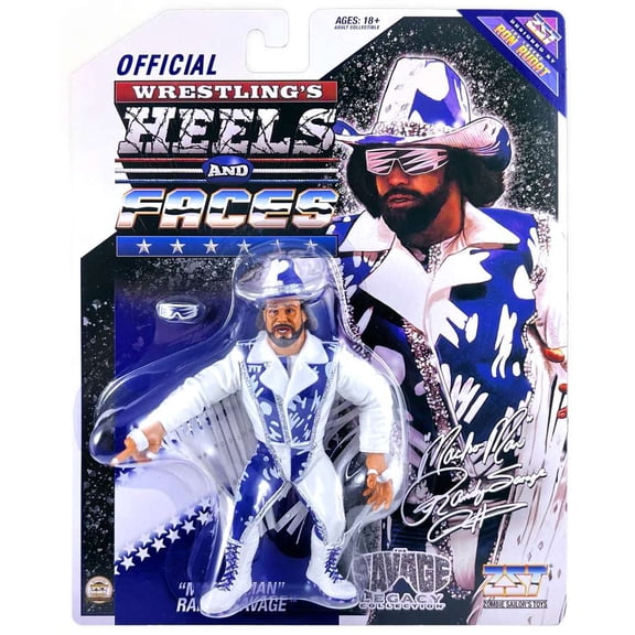 Wrestling's Heels & Faces The Savage Legacy Collection Macho Man Randy Savage Action Figure