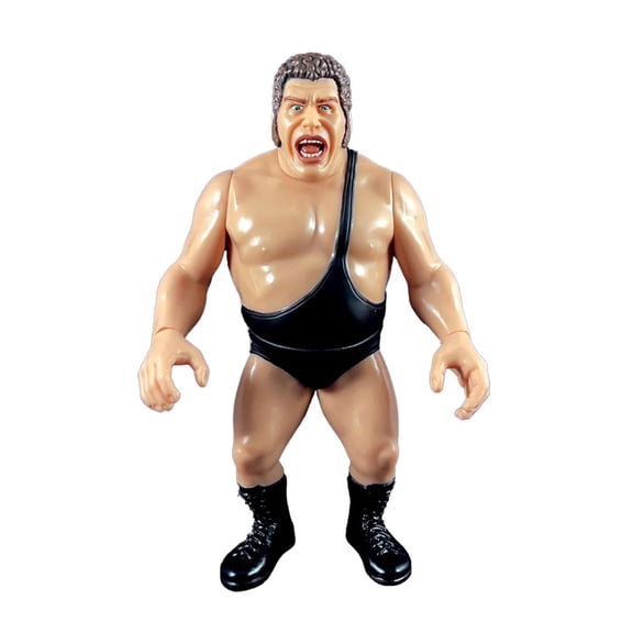 Andre The Giant (Black Strap)- Wrestling's Heels and Faces Retro Action Figure
