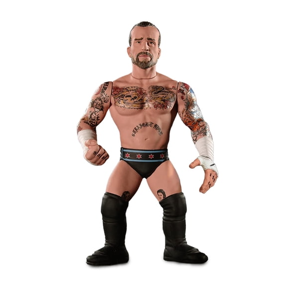 Wrestling's Heels and Faces Retro Action Figure | CM Punk