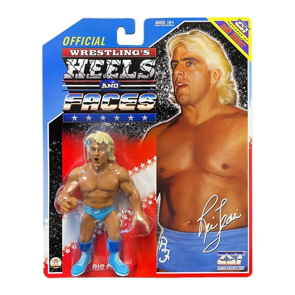 Ric Flair Carolina Blue Tights Heels and Faces Premium Action figure