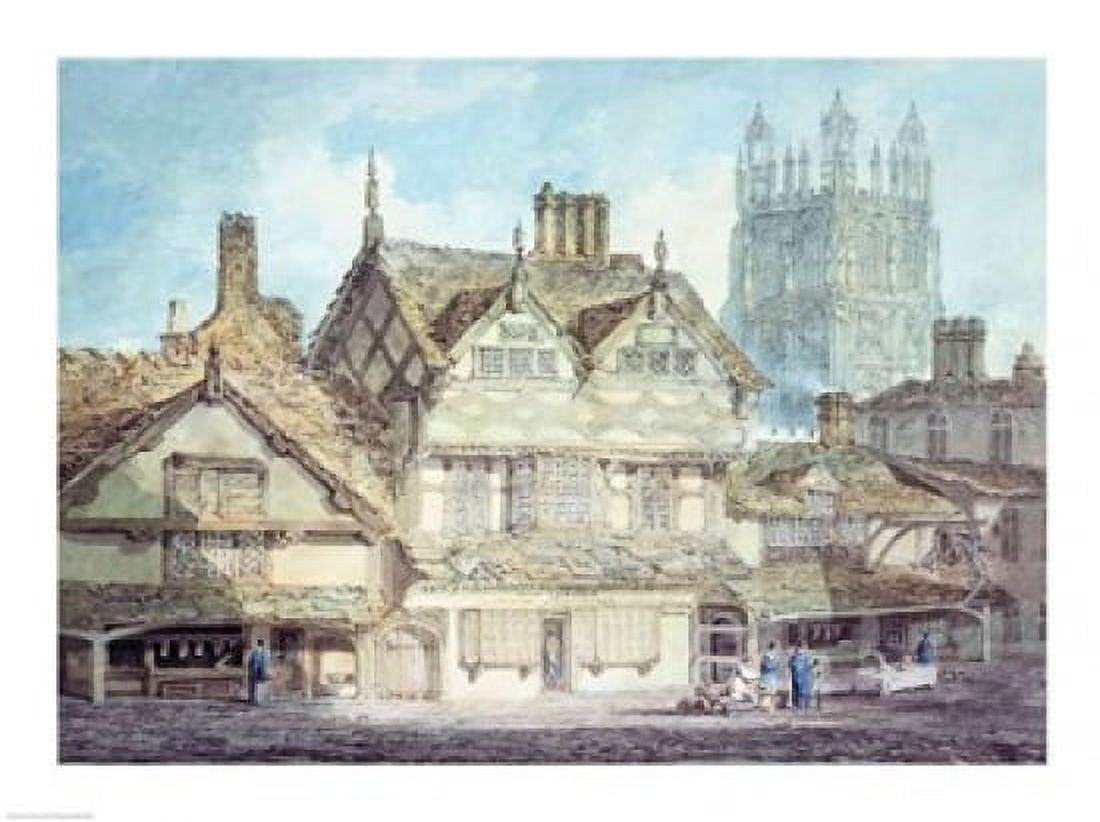 Wrexham Denbighshire Canvas Art - JMW Turner (24 x 18)