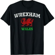 Wrexham Wales Retro Vintage T-Shirt