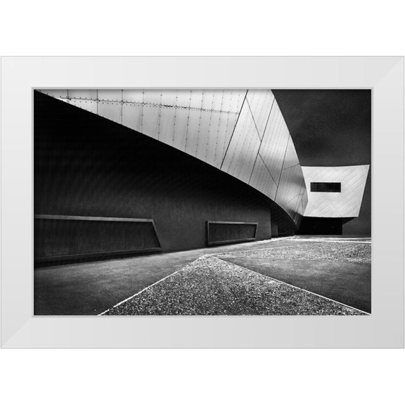 Wride, Linda 14x11 White Modern Wood Framed Museum Art Print Titled - Overhang