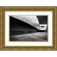 thumbnail image 1 of Wride, Linda 32x23 Gold Ornate Wood Framed with Double Matting Museum Art Print Titled - Overhang, 1 of 4