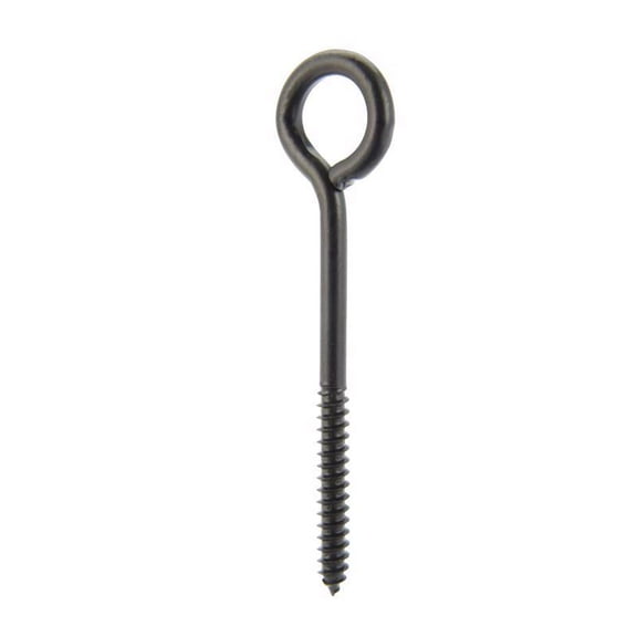 Wright 5039564 0.312 x 5 in. Steel Lag Screw Eye Black - Weight Capacity 225 lbs