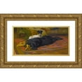thumbnail image 1 of Wright Barker 14x9 Gold Ornate Wood Frame and Double Matted Museum Art Print Titled - The Two Friends (1895), 1 of 4