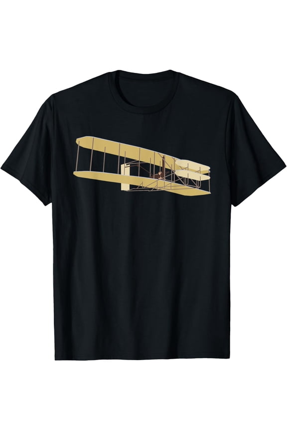 Wright Brothers Flight TShirtmen and women can wear, black, white, gifts.S,M,L,XL,2XL,3XL,2629XL