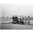 thumbnail image 1 of Wright Brothers With Reporters & Glider 1911 Style - A - 20x30 Inch Laminated Aviation Poster - Stunning Detail and Bold Colors, 1 of 4
