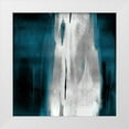 thumbnail image 1 of Wright, Christine 12x12 White Modern Wood Framed Museum Art Print Titled - Free Fall Teal with Silver I, 1 of 4