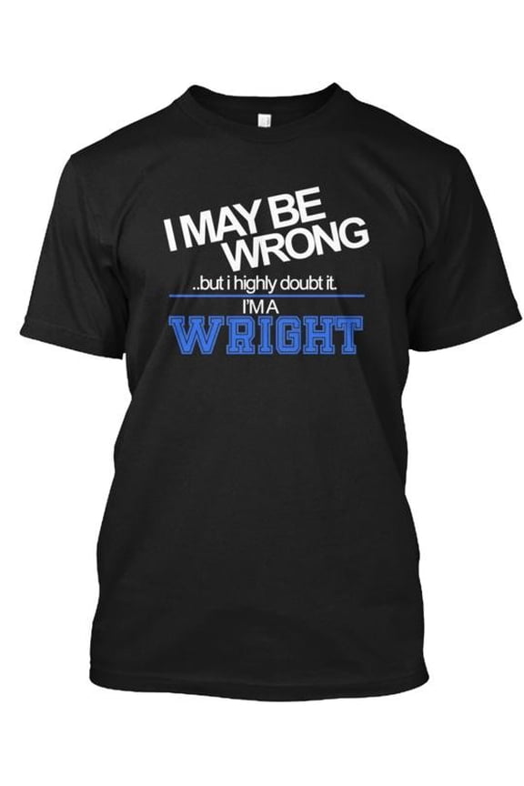 Wright Design Tee T-Shirt Made in the USA Size S to 5XL