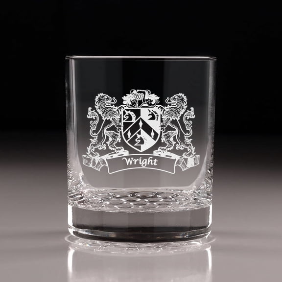 Wright Irish Coat of Arms Nob Hill Tumblers - Set of 4
