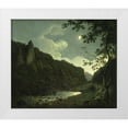 thumbnail image 1 of Wright, Joseph 23x20 White Modern Wood Framed Museum Art Print Titled - Dovedale by Moonlight, 1 of 4