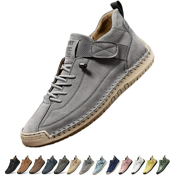 Wright and Mason Women Shoes, Emiline | Comfortable Orthopedic Sneakers with Arch Support, Unsex Orthopedic Support Handmade Leather Shoes, Soft Comfort