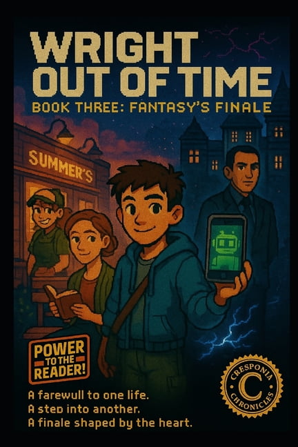 Wright Out of Time: Book 3 - Fantasy's Finale, (Paperback)