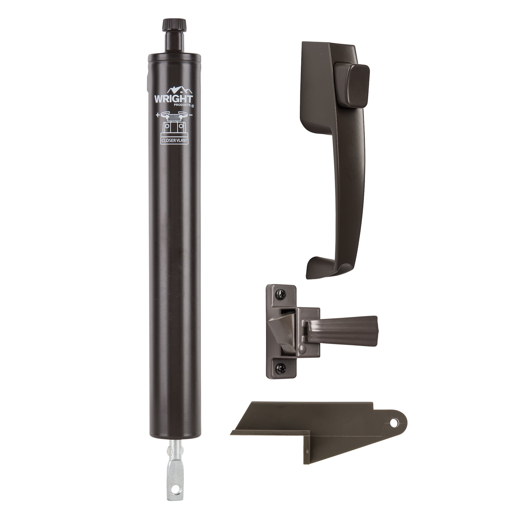 Wright Products Lanai Closer and Latch Combo, Bronze
