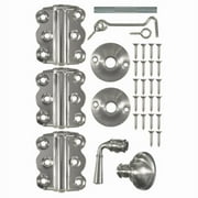 HAMPTON PRODUCTS-WRIGHT Vinyl Screen Door Kit - Satin Nickel V321SN
