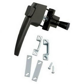 Wright Products VF333FB Free Hanging Handle Push Button Latch- Florida Bronze