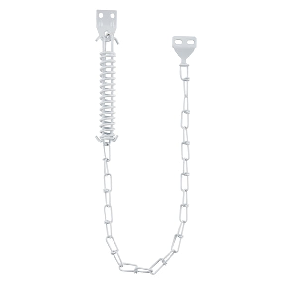Wright Products Steel Screen and Storm Door Chain Stop, White - Walmart.com