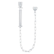 Wright Products Steel Screen and Storm Door Chain Stop, White