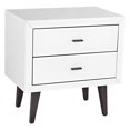 thumbnail image 1 of Dimond Home Wright 24.3" End Table in White Glass and Arabica, 1 of 2