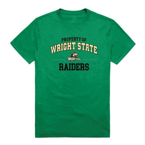 Wright State University Men Property T-Shirt, Kelly - 2XL