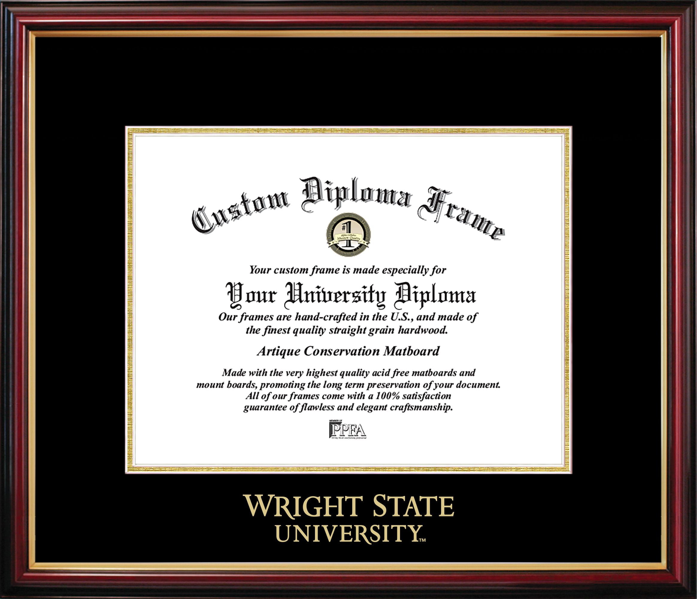 Bethesda University Diploma Frame by Wordyisms