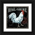 thumbnail image 1 of Wright, Sydney 12x12 Black Ornate Wood Framed with Double Matting Museum Art Print Titled - Rise and Shine II, 1 of 4