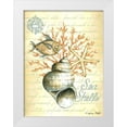 thumbnail image 1 of Wright, Sydney 15x18 White Modern Wood Framed Museum Art Print Titled - Under The Sea IV, 1 of 4