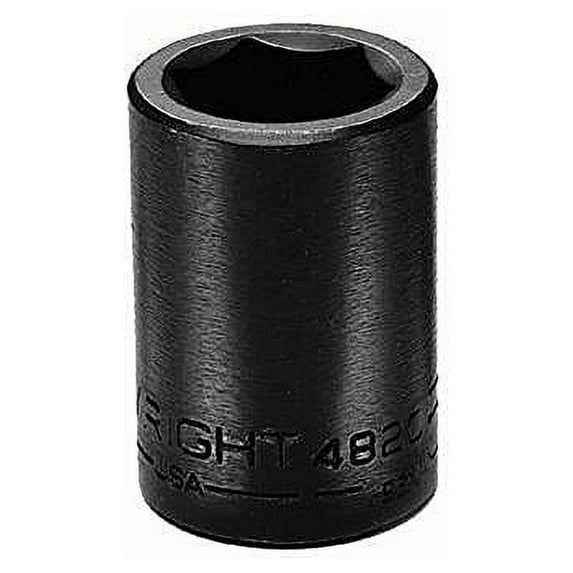 Wright Tool 4818 9/16" - 1/2" Drive 6-Point Standard Impact Socket