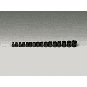 Wright Tool 1/2Dr 6PtStdMMImp Skt Set 16P