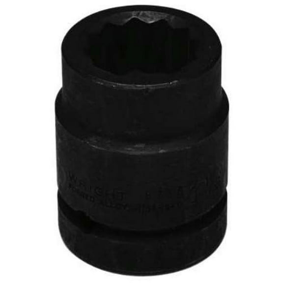 Wright Tool 1" Dr, 1-13/16" Size, SAE Impact Socket, 6 Pts 8858