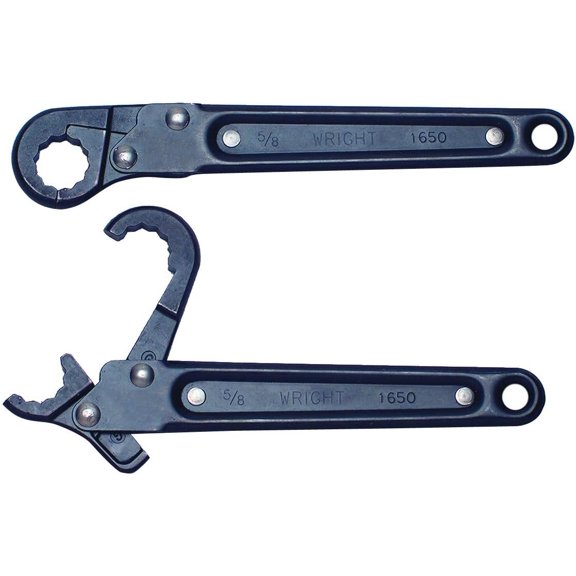 Wright Tool 1660 12-Point Ratcheting Flare Nut Wrench, 15/16"