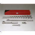 thumbnail image 1 of 1/2"Dr 12Pt Std Skt Bx Set 19P, 1 of 2