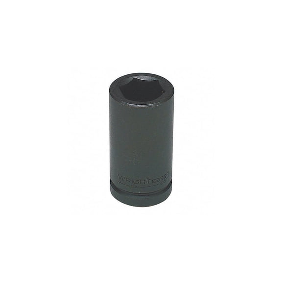 Wright Tool 3/4 In. Drive X 1-5/8 In. Nominal Size 6 Point Deep Impact Socket