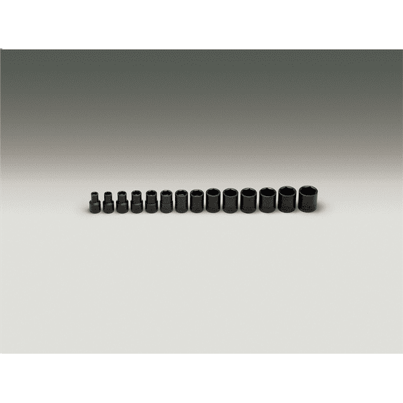 Wright Tool 3/8"Dr 6PtStdImpMM Skt Set 14P
