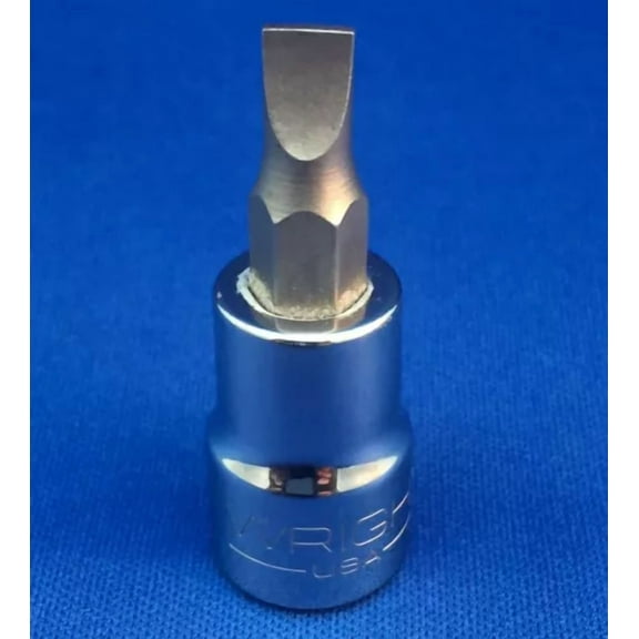 Wright Tool 3260 3/8" Drive Standard Screwdriver Bit And Socket
