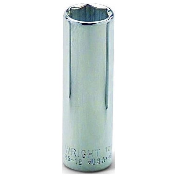 Wright Tool 35-16MM 6 Point Chrome Deep Metric Socket