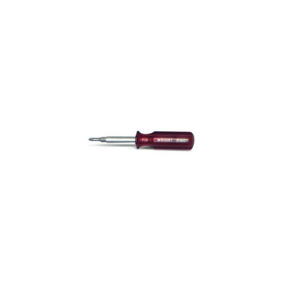 Wright Tool 4-In-1 3-Fluted Screwdriver