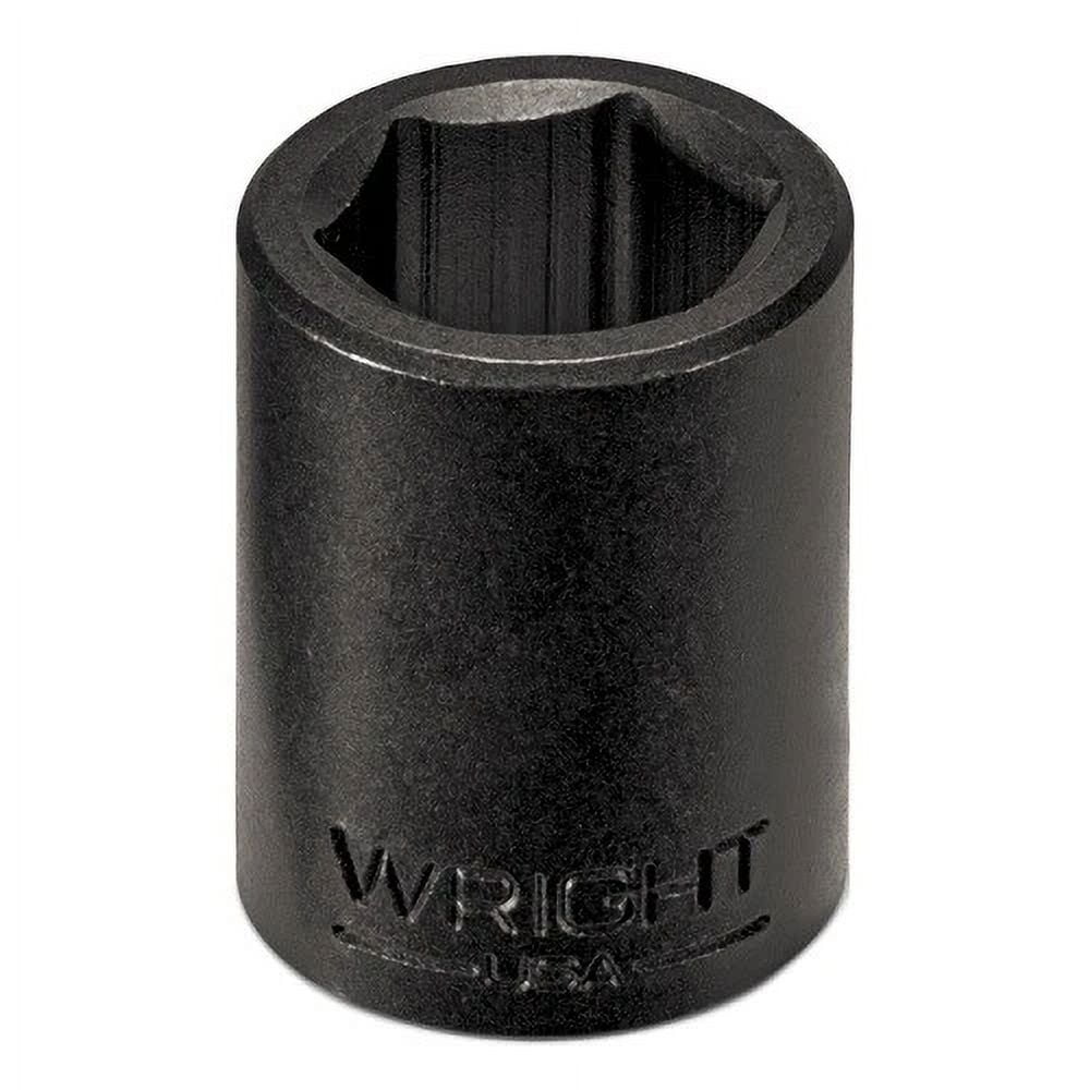 Wright Tool 48-10Mm - 1/2Inch Drive 6 Point Standard Metric Impact Socket - 10Mm