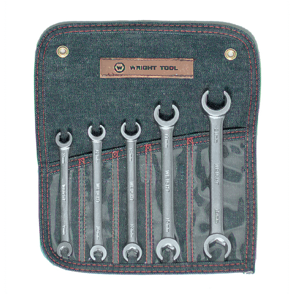 Wright Tool 6Pt Met Fl Nut Set 5Pc