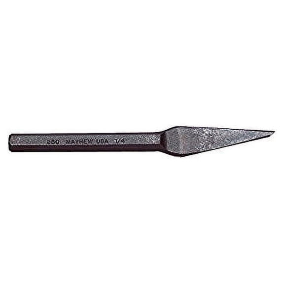 Wright Tool 9621 3/16" x 5-1/2" (Mayhew #250 3/16") Round Nose Chisel